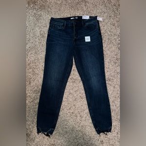 NWT Old Navy Super Skinny Mid Rise Rockstar Ankle Length Jeans Sz 10